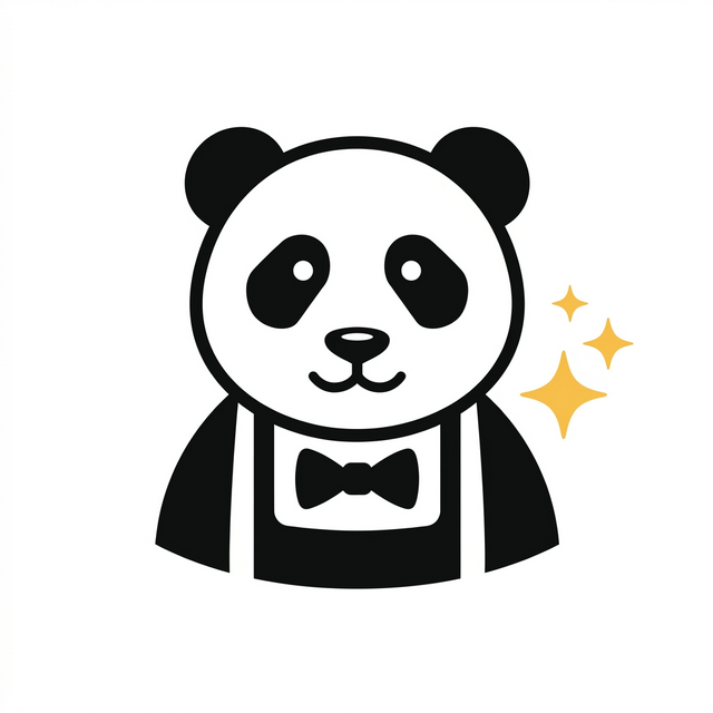 Clean Pandas Logo